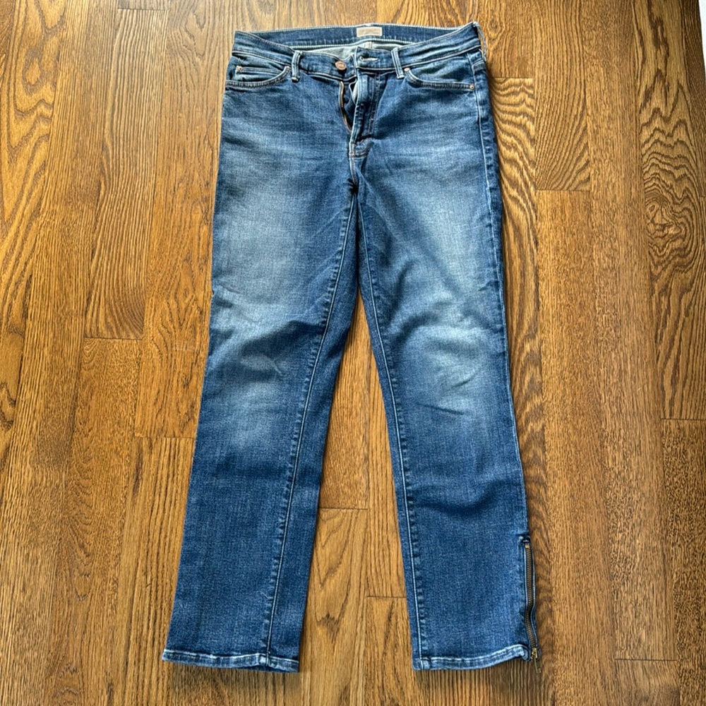 MOTHER The Rascal Ankle Zip Jean